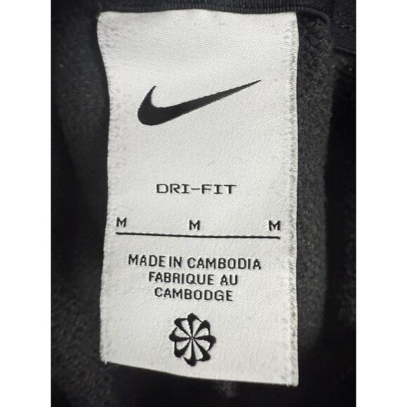 Nike Pants Medium Gray Black Joggers Training Performance Dri-Fit Cuffed Mens - Picture 5 of 7